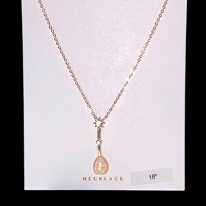 LC Lauren Conrad Rose Gold Necklace -beautiful!